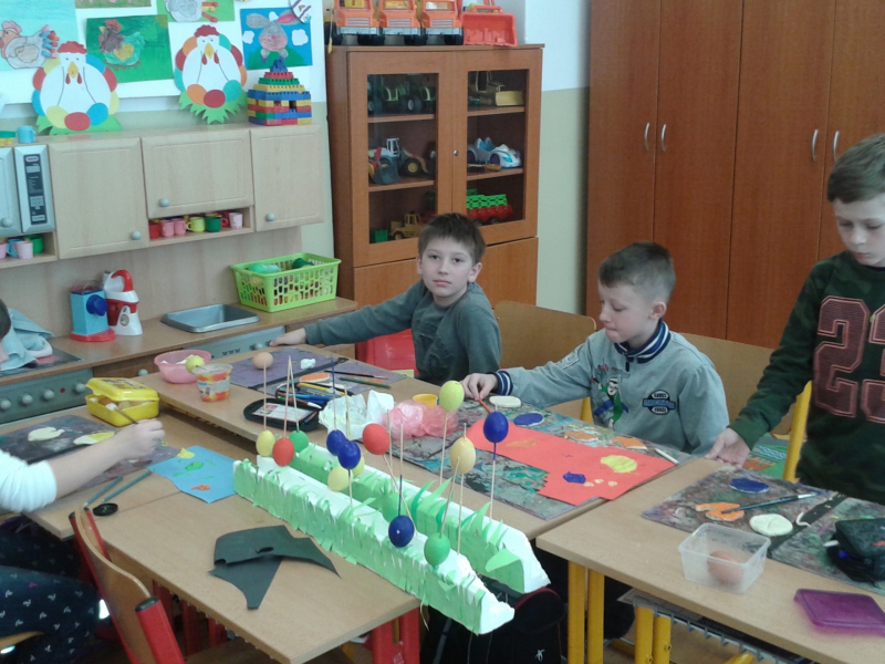 Maľovanie kraslíc 2018 