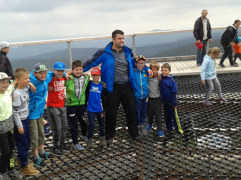 Školský výlet - Chodník korunami stromov 2018