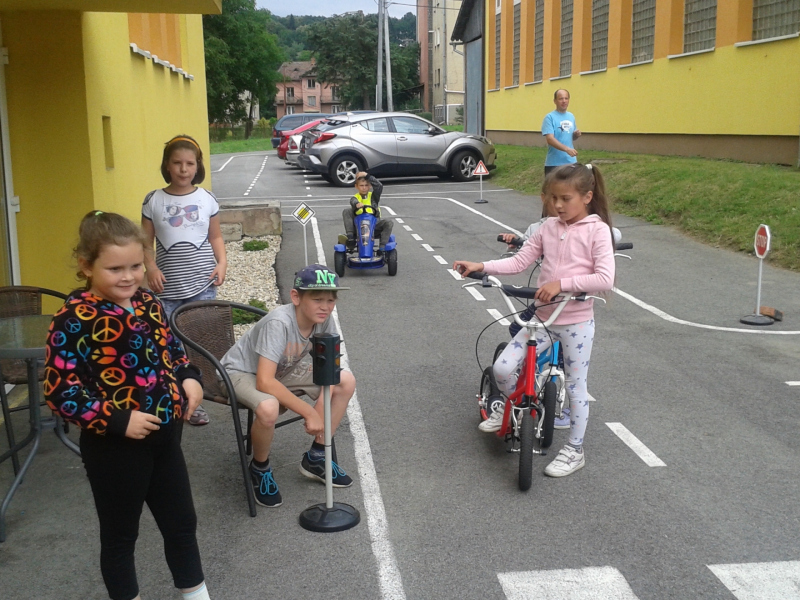 Cykloturistika a dopravná výchova ZŠ Marhaň