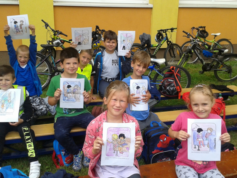 Cykloturistika a dopravná výchova ZŠ Marhaň