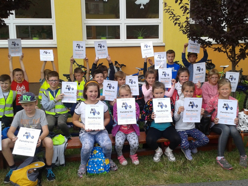 Cykloturistika a dopravná výchova ZŠ Marhaň
