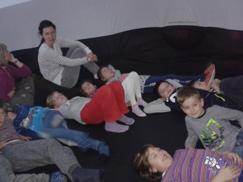 Sférické kino v ZŠ 2017/2018